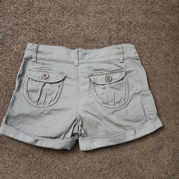 Olive Cargo Shorts, Women's S - Picture 2 of 6